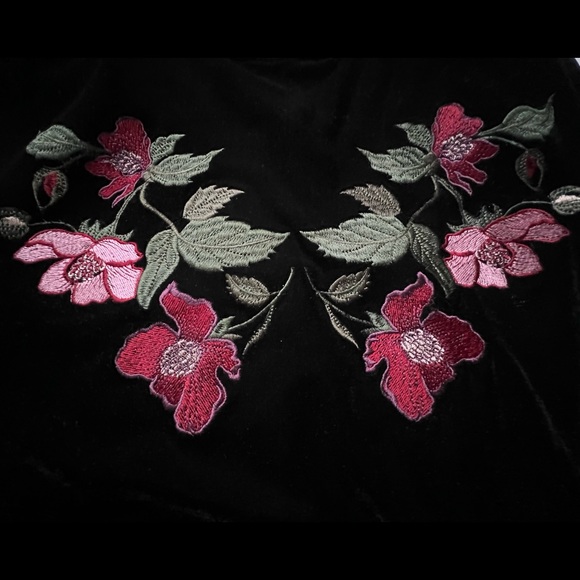 Topshop velvet bomber jacket - Picture 3 of 4